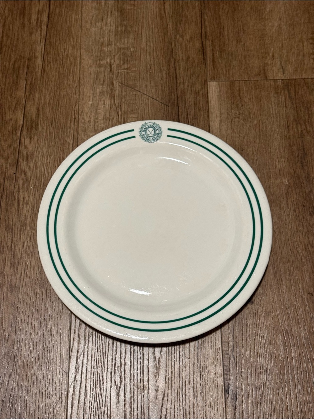 1935 HACIENDA GOLF CLUB Vintage Plate- Walker China